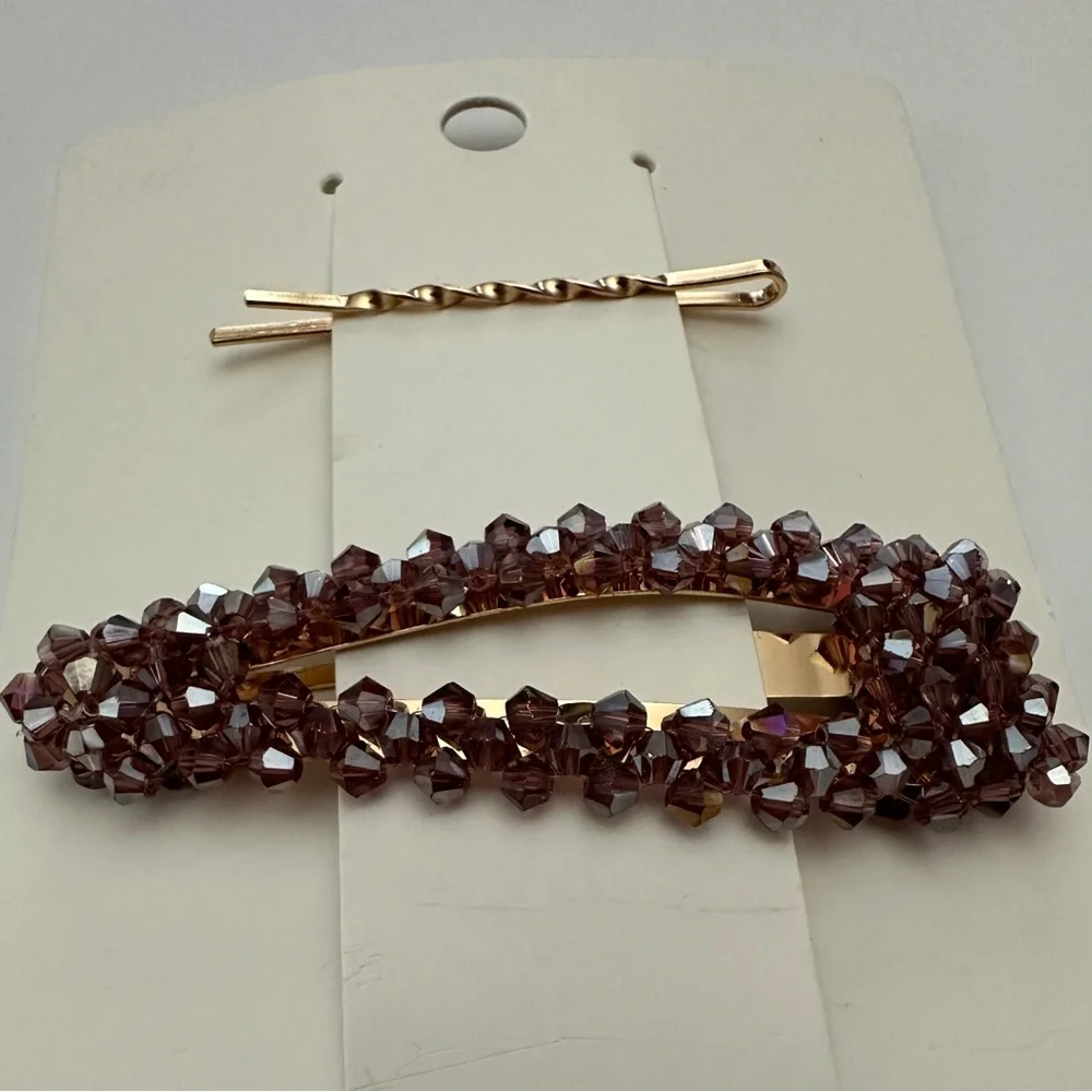Express Miscellaneous Hair Clips in Gold 2019